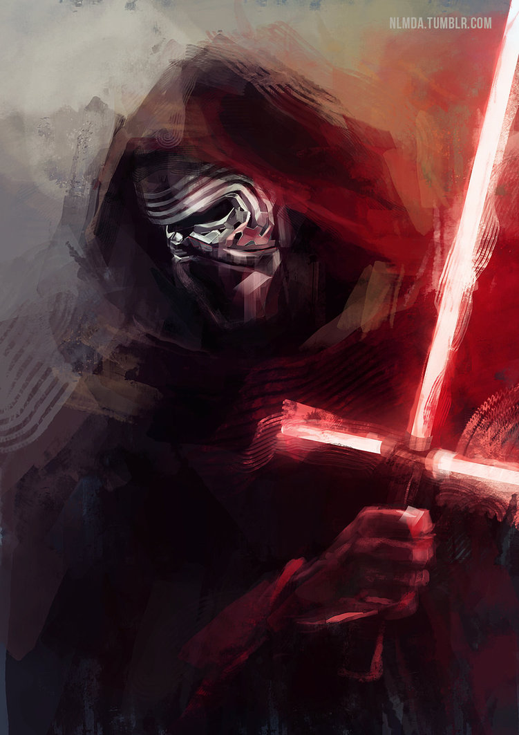 Kylo Ren Painting at PaintingValley.com | Explore collection of Kylo ...