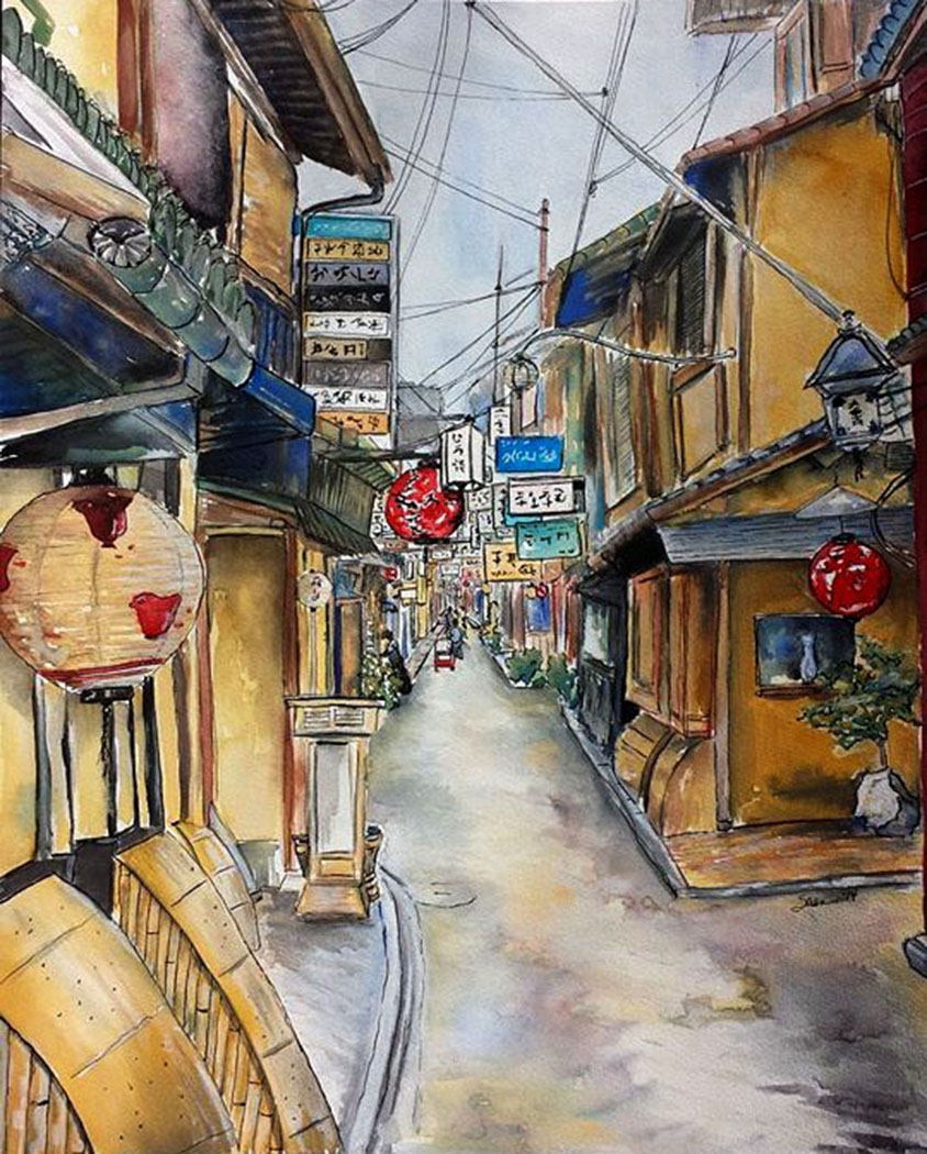 Kyoto Painting at PaintingValley.com | Explore collection of Kyoto Painting