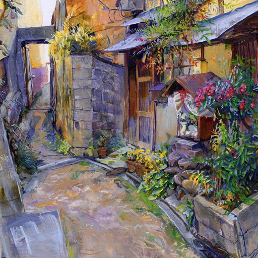 520x520 Kyoto Thomas Schmall - Kyoto Painting