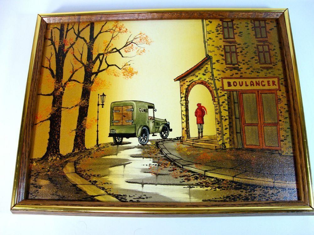 1000x750 L Ryan Original Oil Painting Canvas Framed 17 X 13 Boulanger - L Ryan Painting