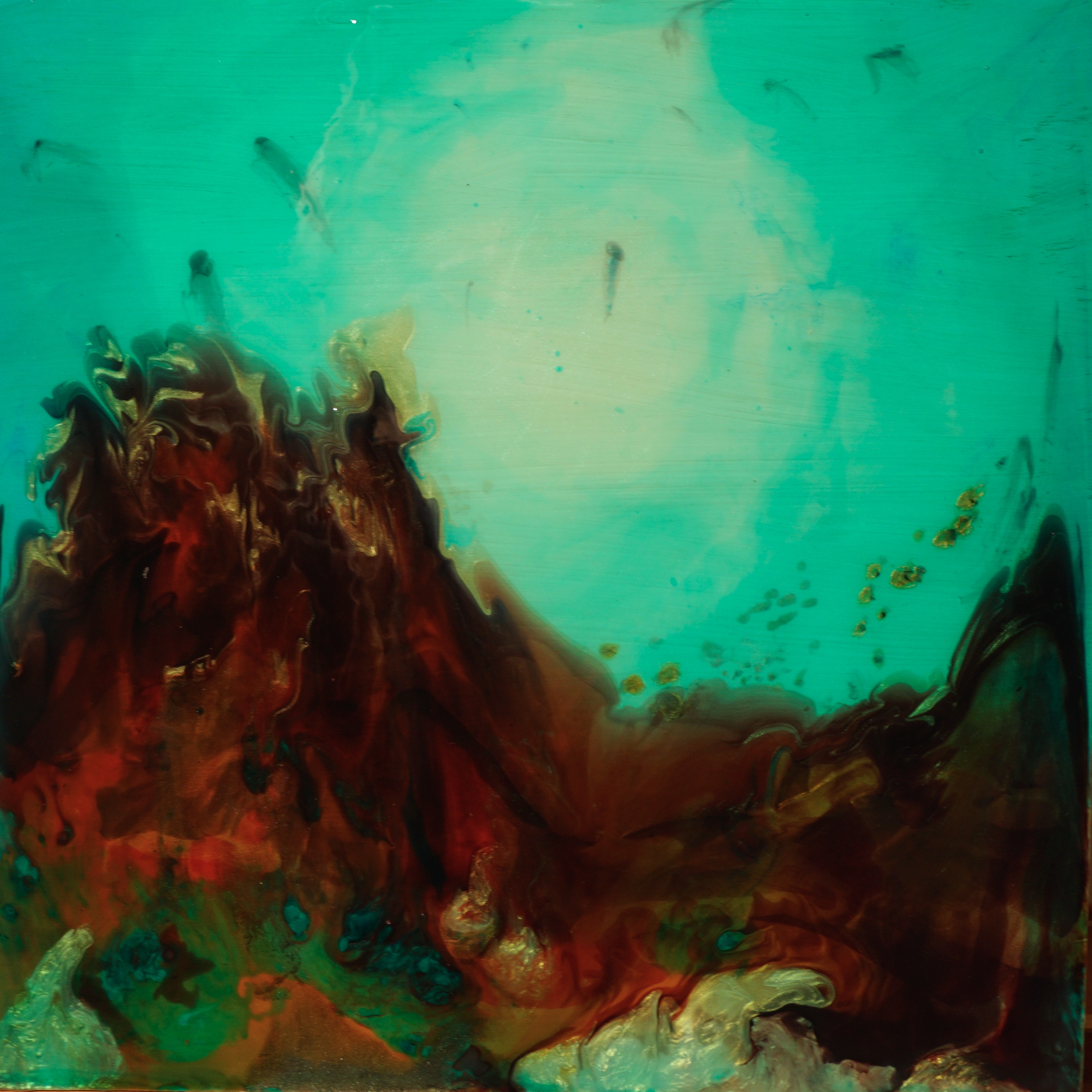 3649x3649 Pour Painting - L Ryan Painting