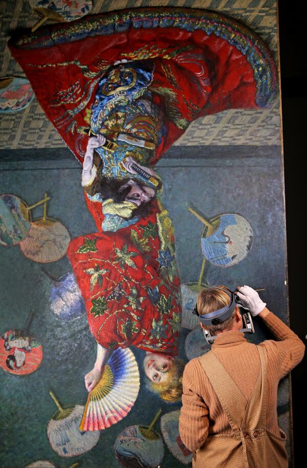 600x915 David L. Ryan On Twitter Topsy Turvy Claude Monet Painting La - L Ryan Painting