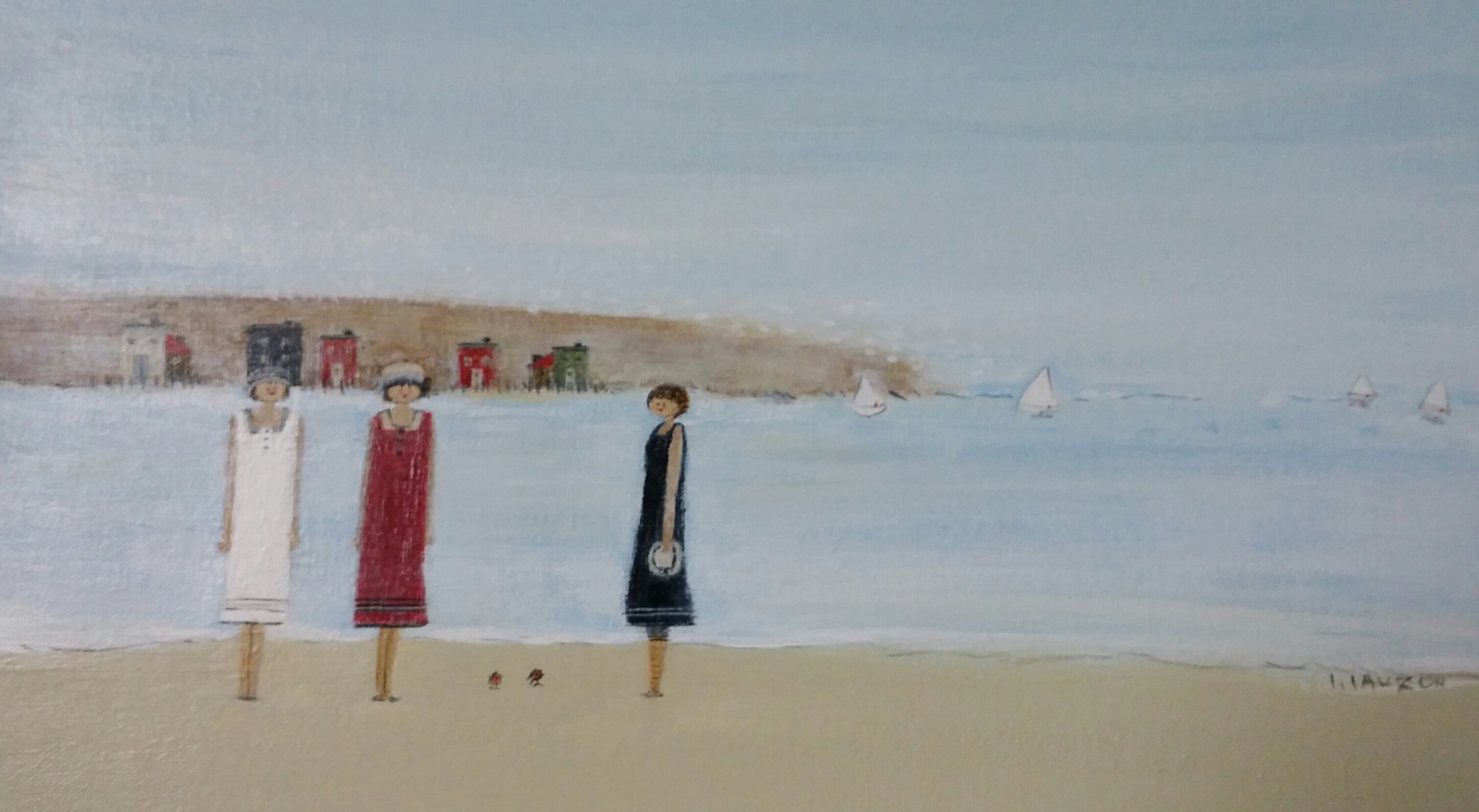 3018x1657 L'Ile Du Vent Ryan Fine Art Gallery - L Ryan Painting