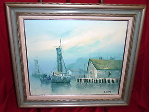 300x225 Oil Painting On Canvas - L Thomas Painting