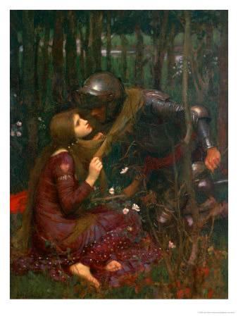 338x450 La Belle Dame Sans Merci, 1893 Giclee Print By John William - La Bella Painting