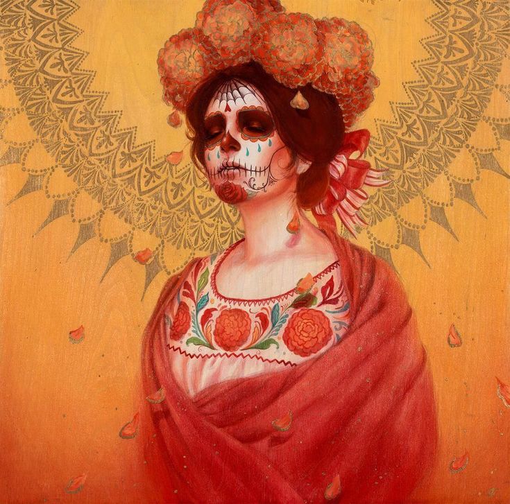 La Catrina Painting at PaintingValley.com | Explore collection of La ...