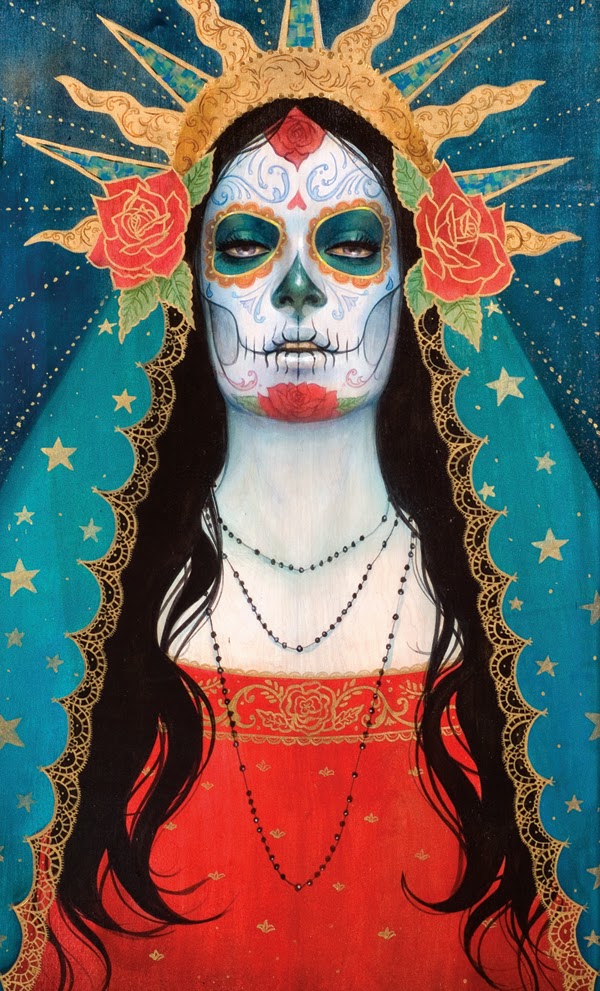 600x991 Pinzellades Al Ilustraciones De La Catrina De Difuntos - La Coqueta Painting