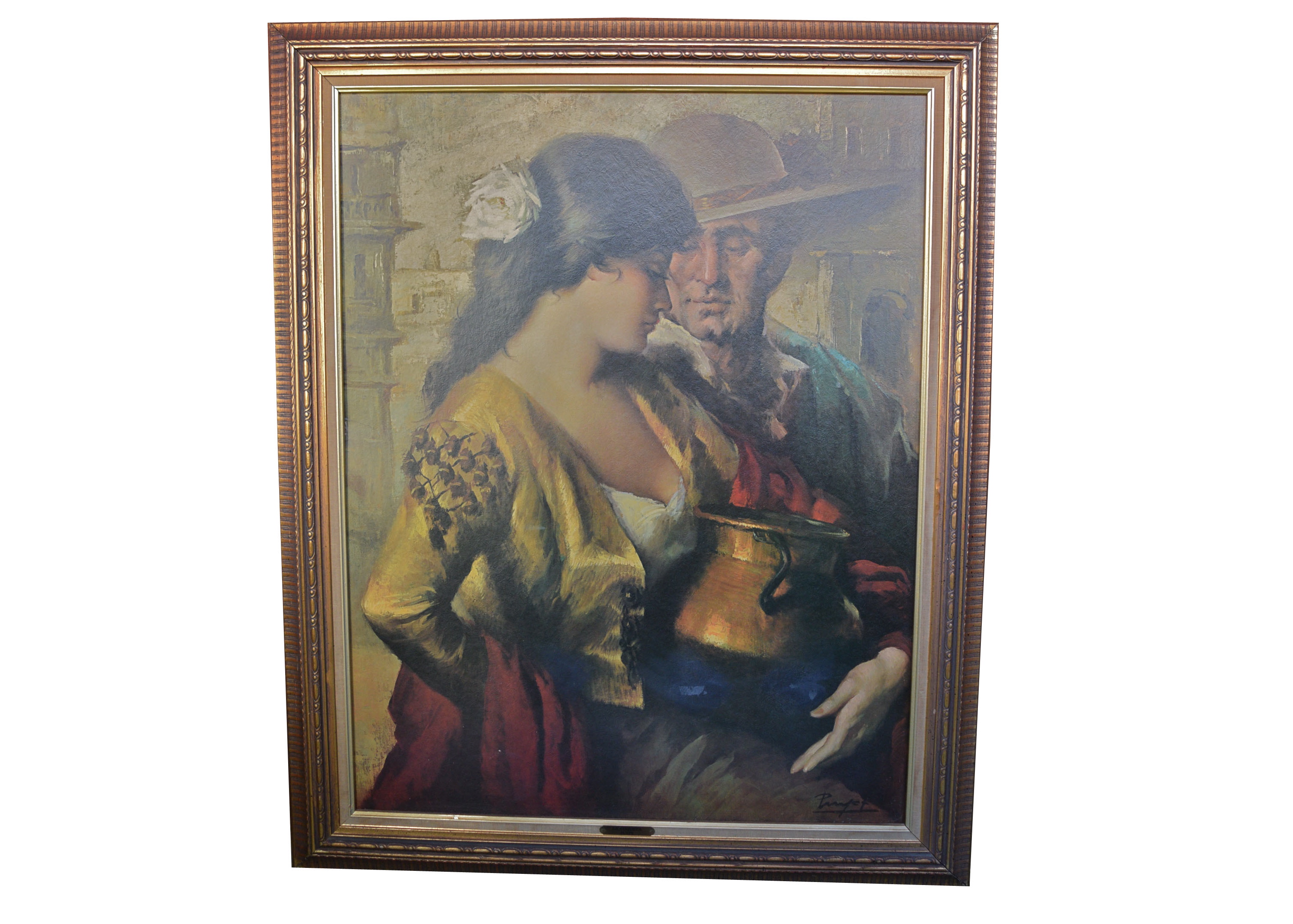 3020x2157 Puyet - La Coqueta Painting