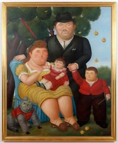 235x284 23 Best Fernando Botero (1932 ) Images On Fernando - La Familia Painting