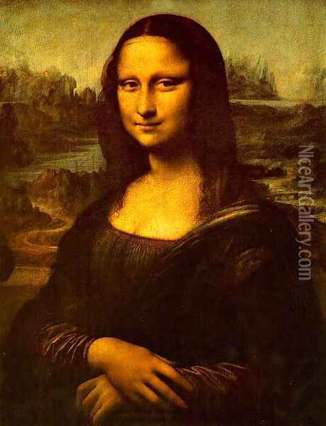459x600 Mona Lisa (Or La Gioconda) Oil Painting Reproduction By Leonardo - La Gioconda Painting