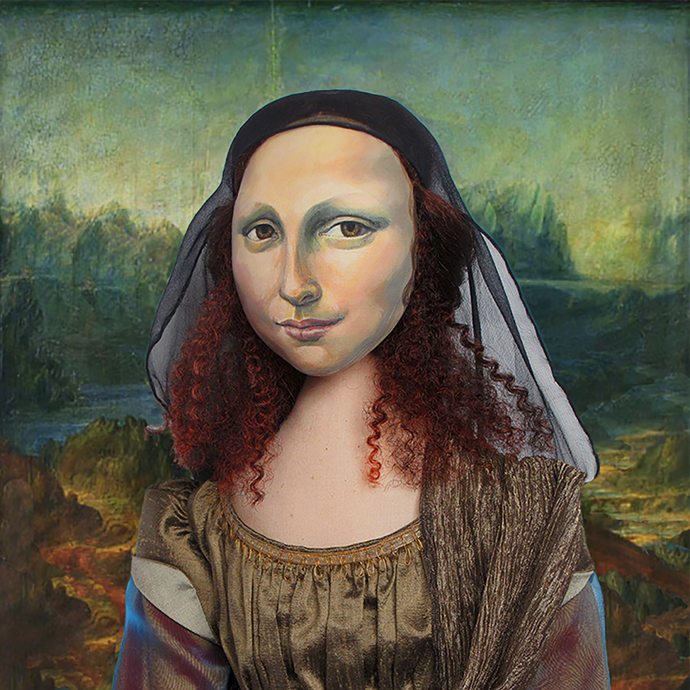 974x974 Mona Lisa Marina's Muses - La Gioconda Painting