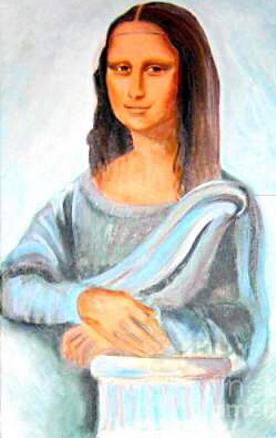 567x900 The Mona Lisa - La Gioconda Painting