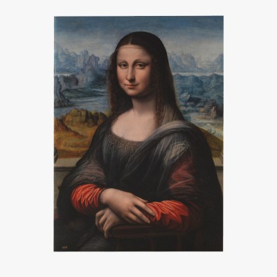 400x400 Copy Of The Mona Lisa Notebook - La Gioconda Painting