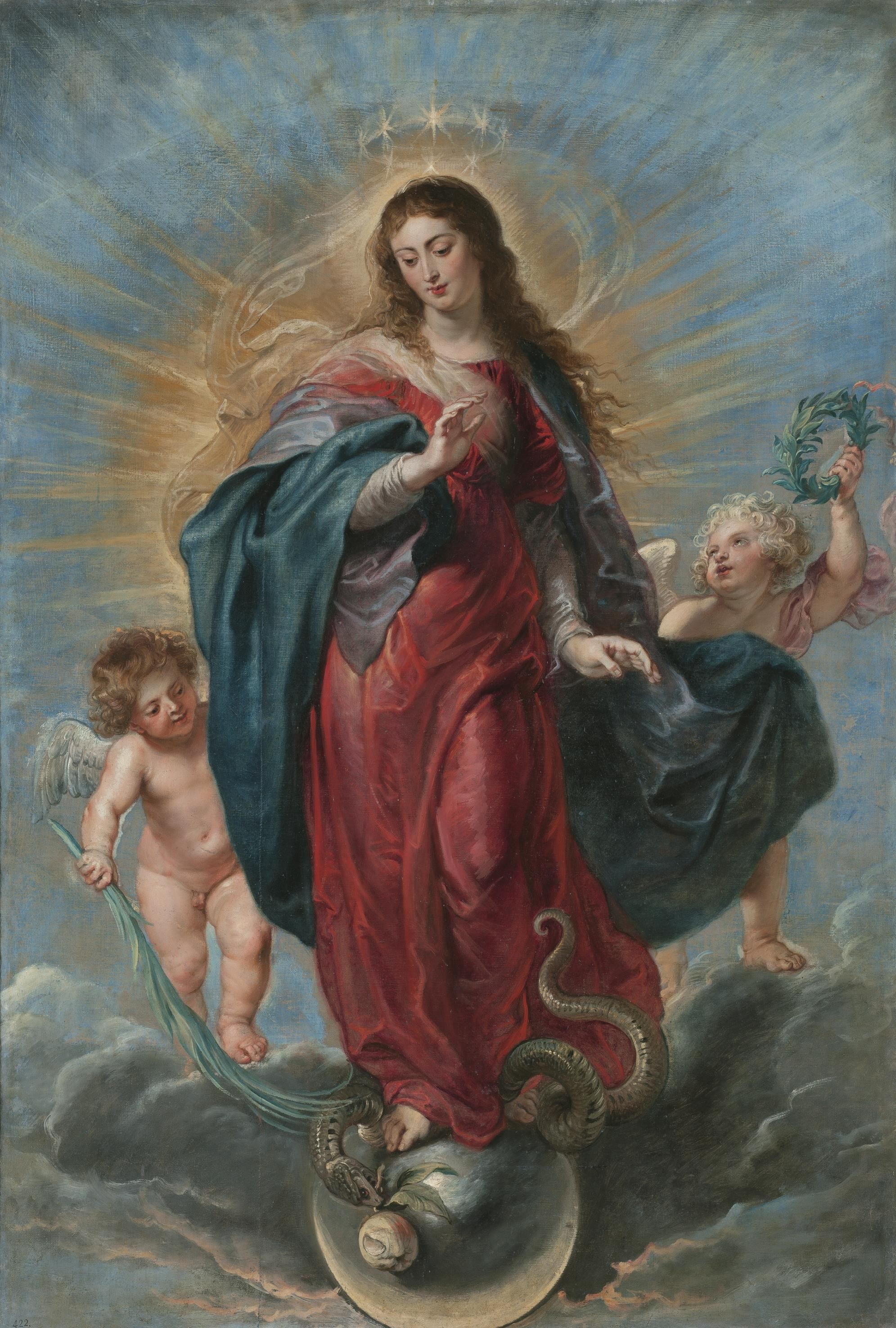 1991x2952 The Immaculate Conception La Inmaculada 1628 1629 - La Inmaculada Concepcin Painting