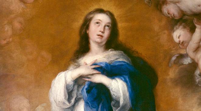660x365 The Immaculate Conception Of The Venerables, Or Of Soult, Prado - La Inmaculada Concepcin Painting