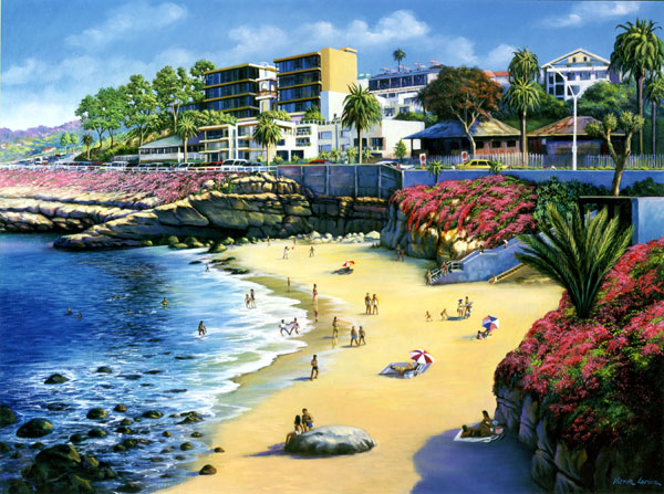 600x447 Victor Lafica - La Jolla Painting