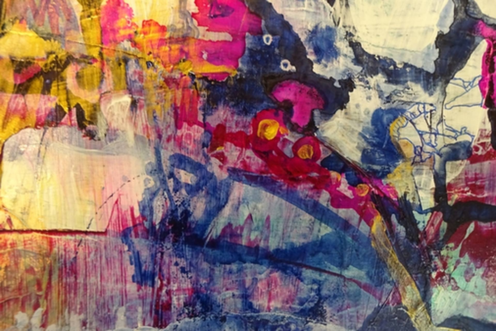 1920x1281 Saatchi Art Map Of La La Land Painting By Lyn Walters Aka Laf Art - La La Land Painting