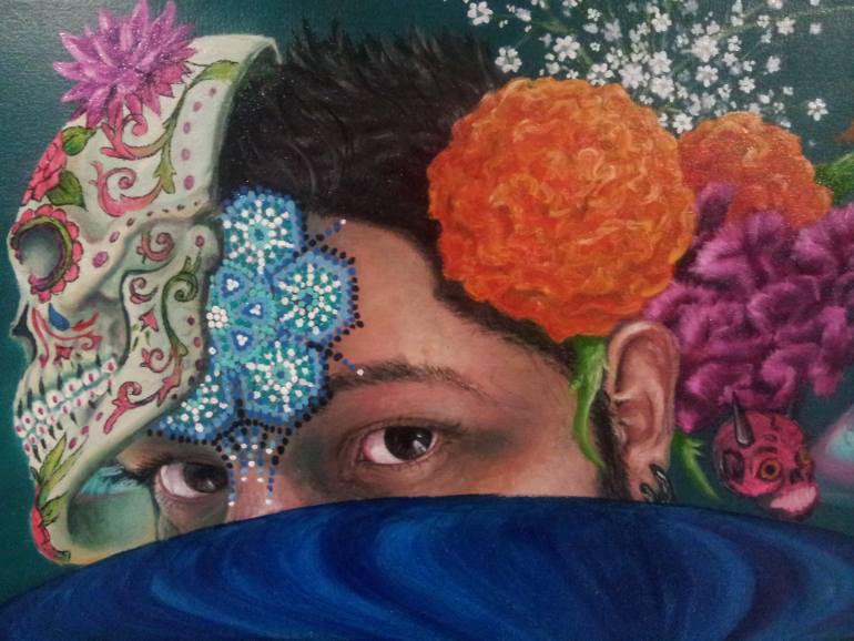 770x578 Saatchi Art De La Llorona Painting By Leonardo De La Rosa - La Llorona Painting