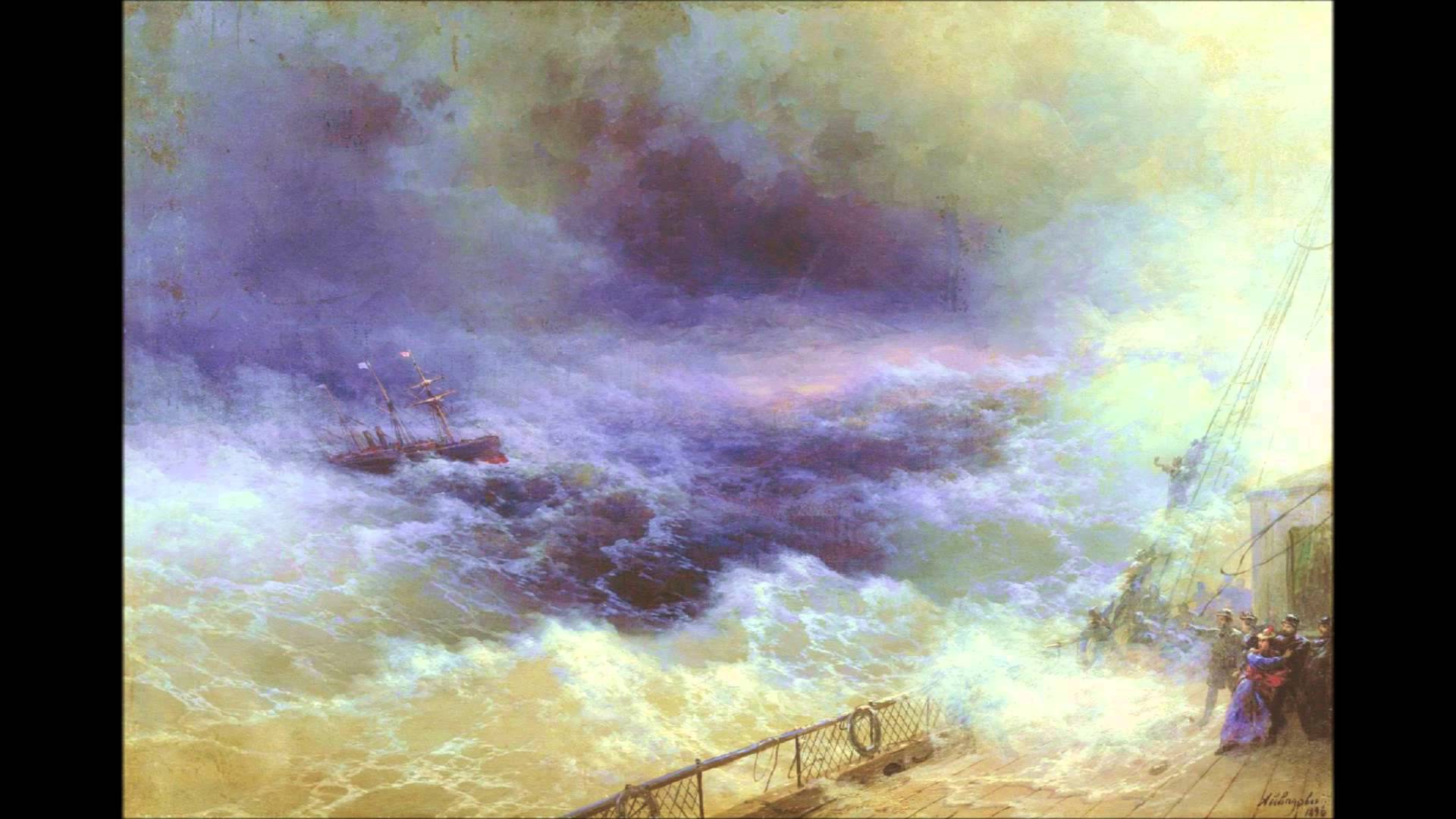1920x1080 La Mer ~ Debussy (Bernstein Conducts) - La Mer Painting