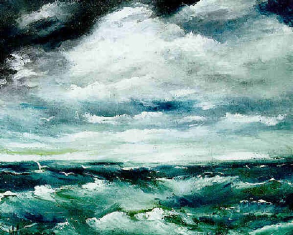 586x470 La Mer A Sainte Adresse By Maurice De Vlaminck On Artnet - La Mer Painting