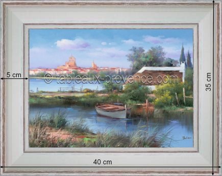 435x344 The Camargue In Saintes Maries De La Mer - La Mer Painting