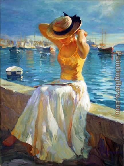 432x576 Vladimir Volegov La Mer Painting Anysize 50% Off - La Mer Painting