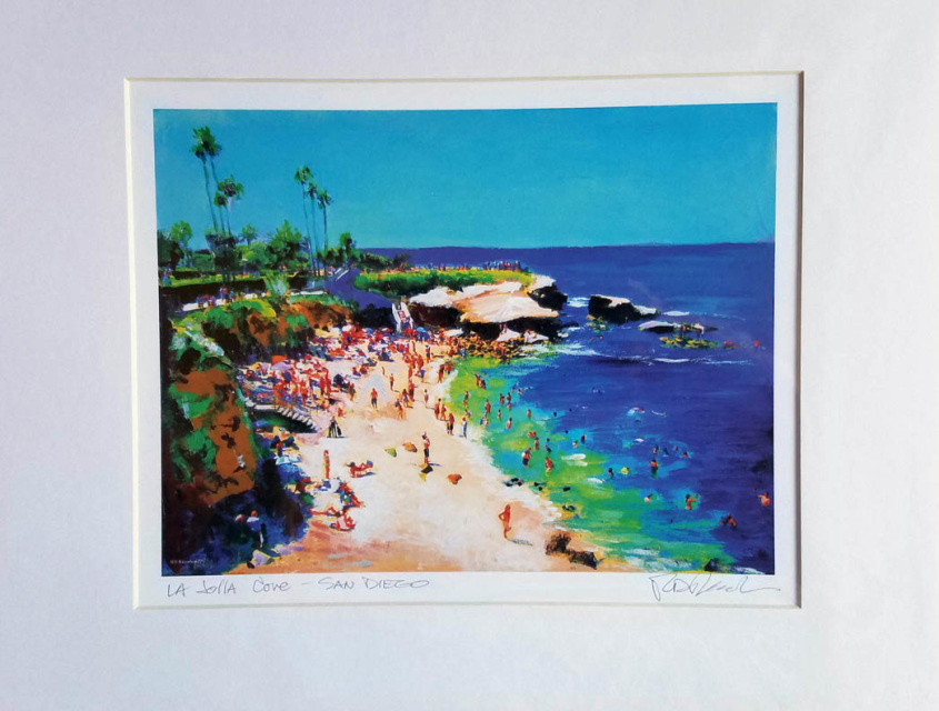 845x640 Framed, Unframed, Hand Signed Painting Prints And Limited Editions - La Painting