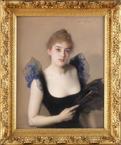 392x470 La Parisienne By Charles Giron On Artnet - La Parisienne Painting