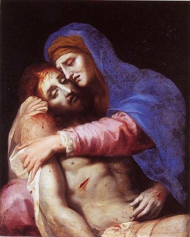 618x768 - La Pieta Painting