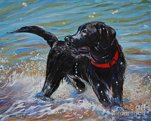 300x240 Labrador Retriever Paintings Fine Art America - Labrador Retriever Painting