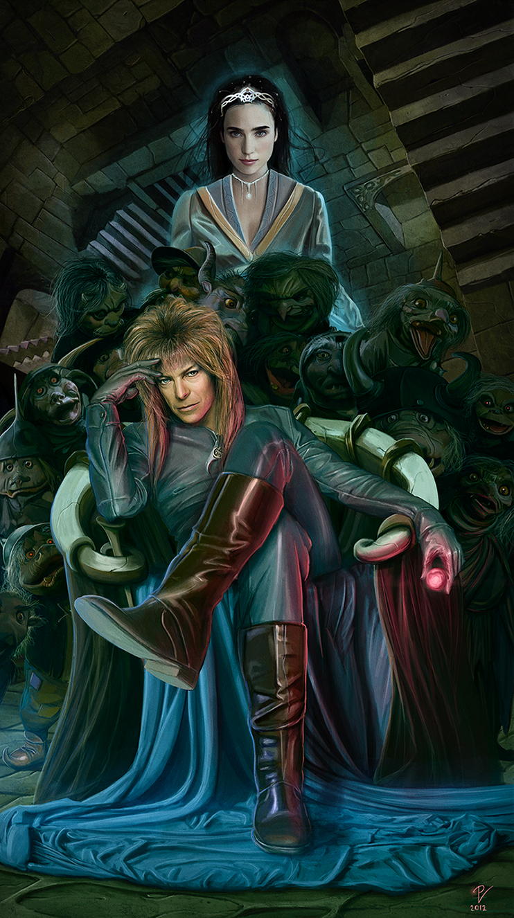 742x1326 Return To Labyrinth Fanart By Vladislavpantic - Labyrinth Movie Painting