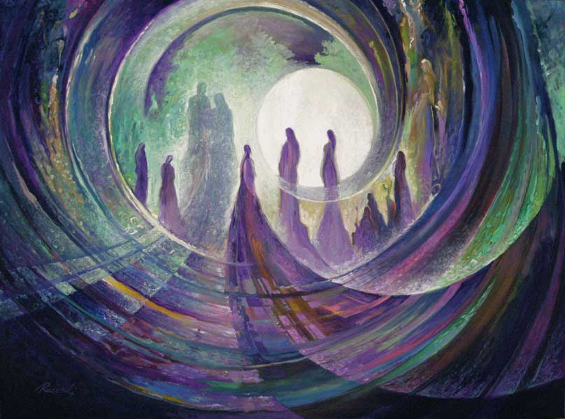 808x600 Art Galleries Of Conceptual Abstract Paintings By Contemporary Artists - Labyrinth Painting