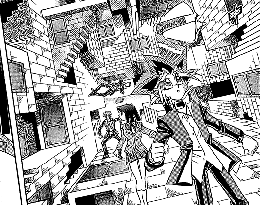 531x420 Mind's Labyrinth Yu Gi Oh! Fandom Powered By Wikia - Labyrinth Stairs Painting
