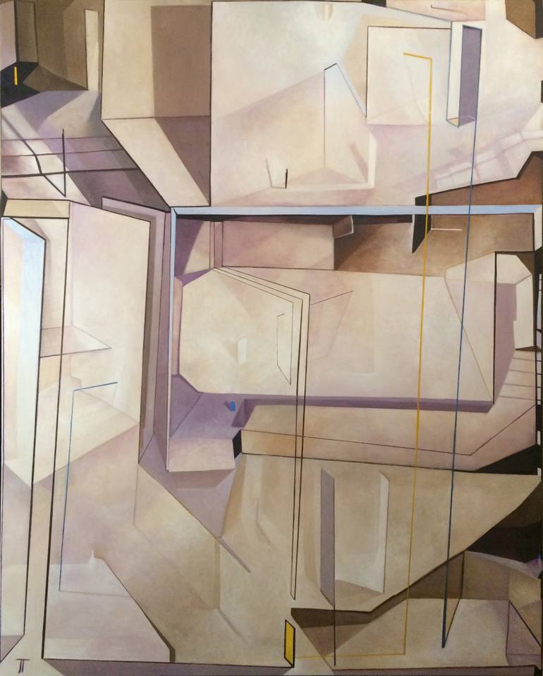 Labyrinth Stairs Painting at Explore collection of