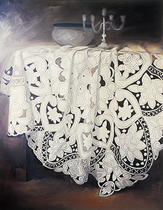 233x300 How To Paint Lace With Great Detail - Lace Painting