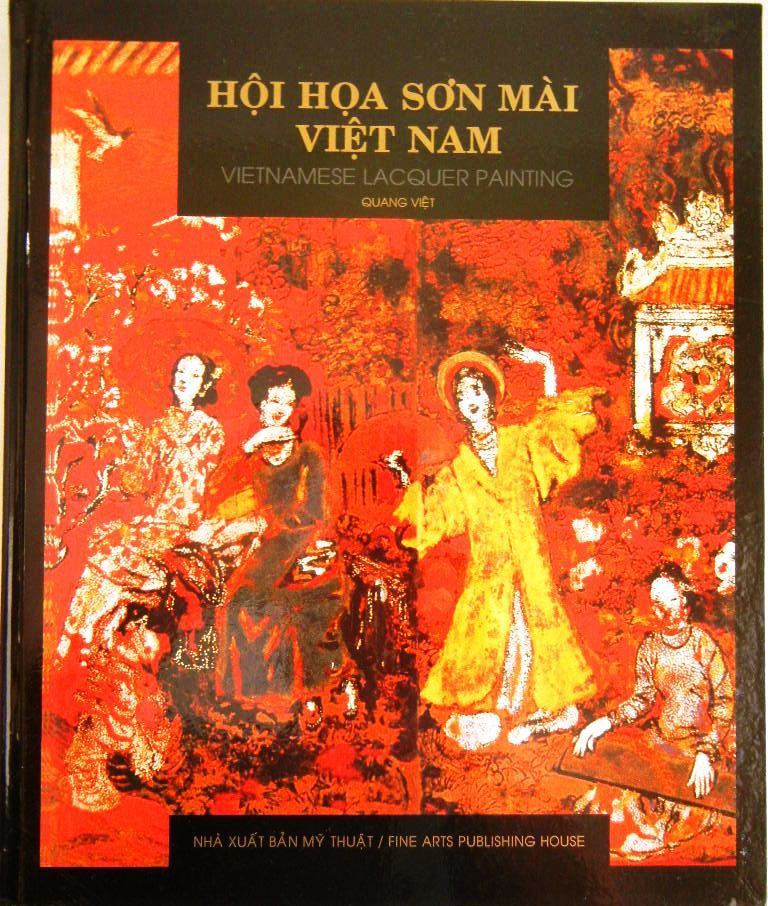 768x906 Rare, Hard To Find Book Vietnamese Lacquer Painting (English - Lacquer Painting