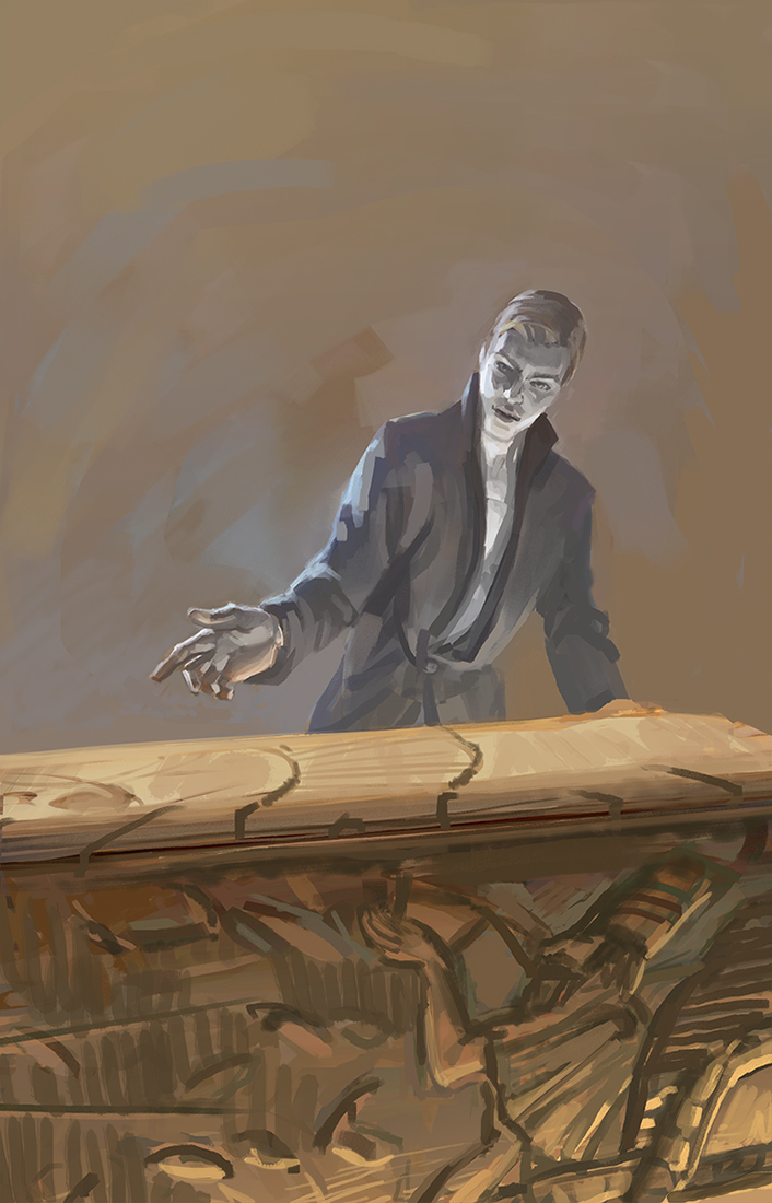 706x1100 Vtmb Sebastian Lacroix By Oakenvial - Lacroix Painting