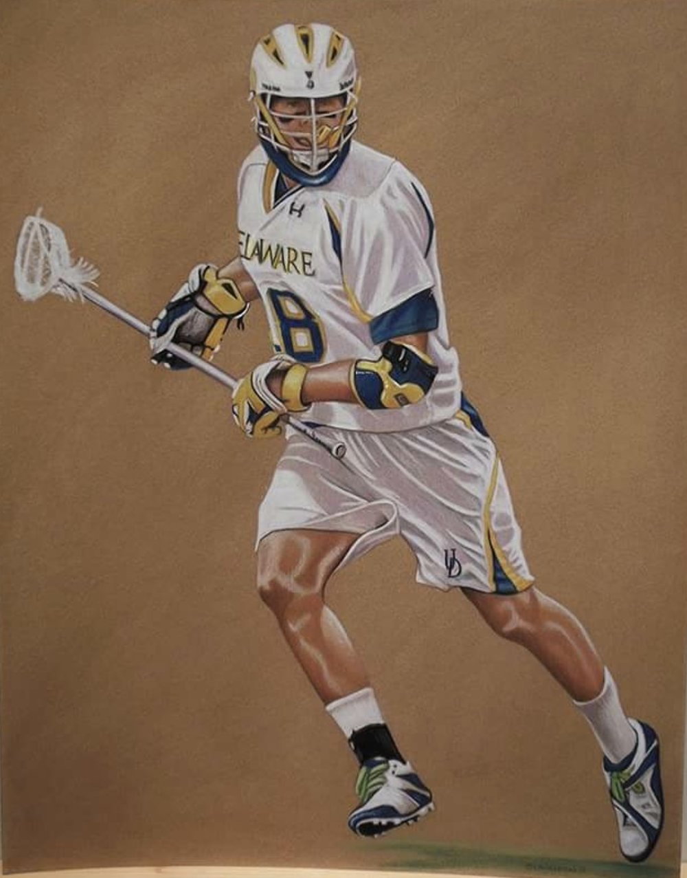 1000x1277 Gallery Pat Dowling - Lacrosse Painting