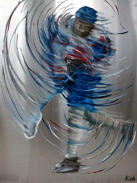 447x598 Kish Studio - Lacrosse Painting