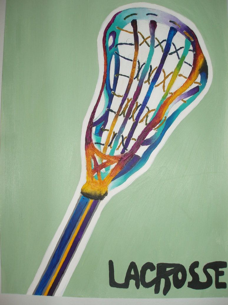774x1032 Lacrosse Stick Paintings - Lacrosse Painting
