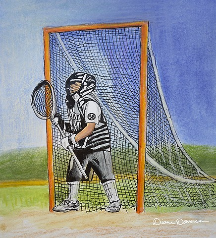 436x480 Diane Daversa Art Amp Design - Lacrosse Painting
