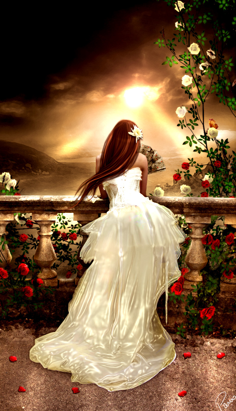 786x1366 Lady In Waiting Brokenandbeautifulme - Ladies In Waiting Painting