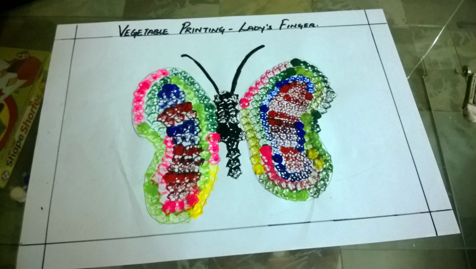 1600x903 Harry's Art Gallery Samples Of Our Creative Album - Lady Finger Painting