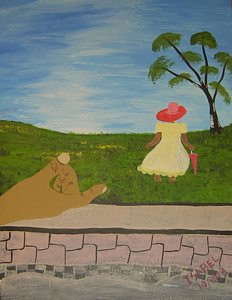 232x300 Lady Fingers Paintings - Lady Finger Painting