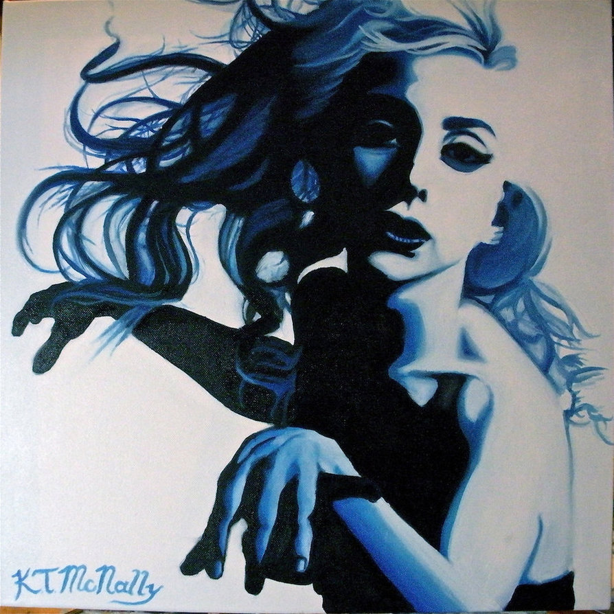 894x894 Lady Gaga Oil Painting By Kpotatodorkk - Lady Gaga Painting