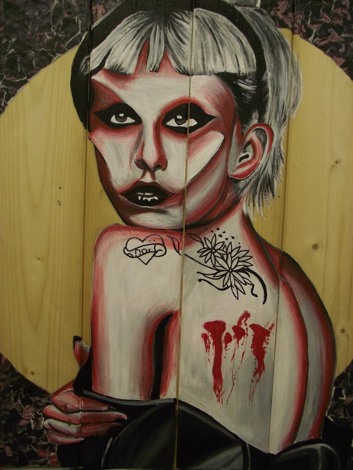 720x960 Lady Gaga Painting By Lu Siobhan - Lady Gaga Painting