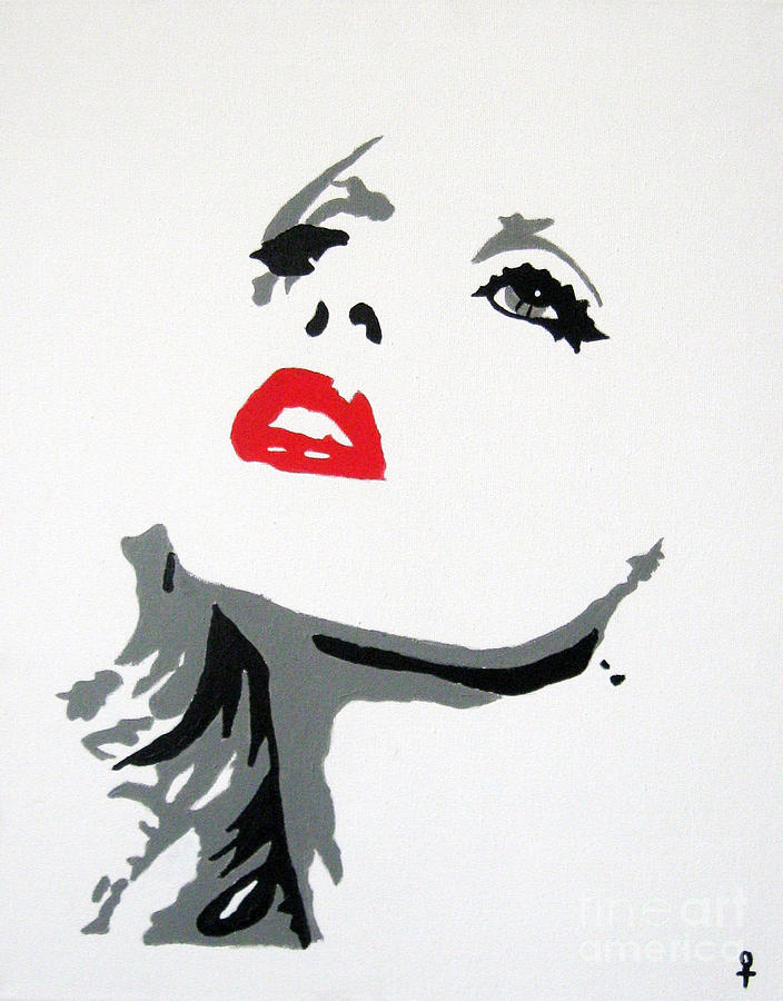 704x900 Lady Gaga Painting By Venus - Lady Gaga Painting