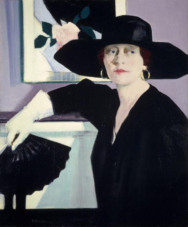 600x723 Portrait Of A Lady In Black National Galleries Of Scotland - Lady In Black Painting