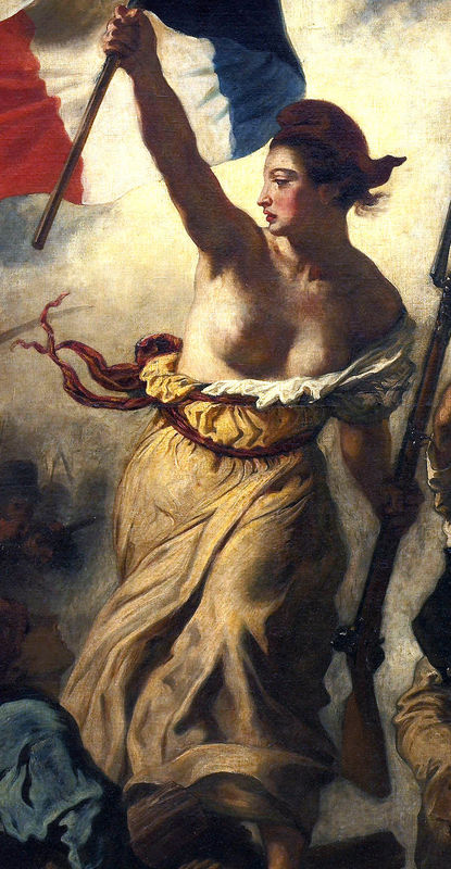 415x800 July 28 Liberty Leading The People - Lady Liberty Painting