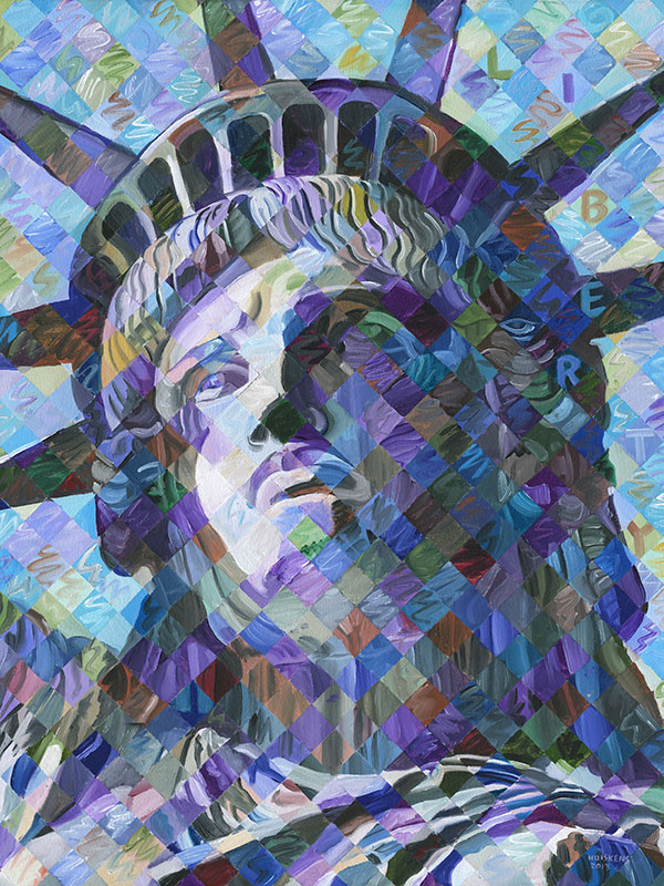600x800 Lady Liberty - Lady Liberty Painting